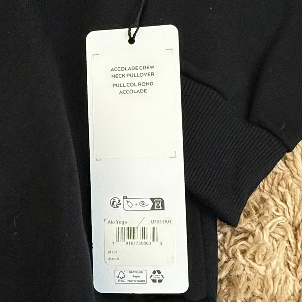 ALO Yoga Accolade Crew Neck Pullover - Picture 4 of 4